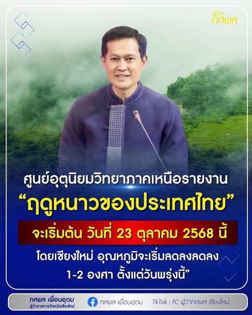 ฤดูหนาวของประเทศไทย