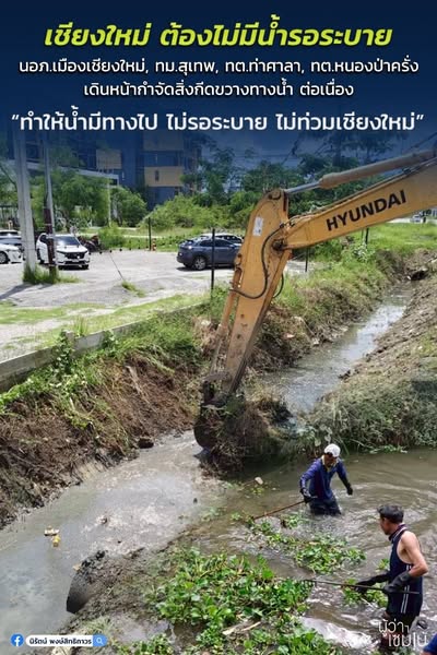 เชียงใหม่ต้องไม่มีนำรอการระบาย